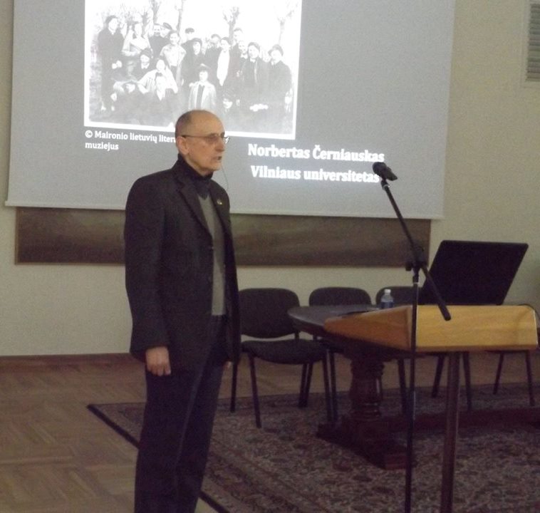 Kultūros fakulteto prodekanas Algimantas Petrauskas