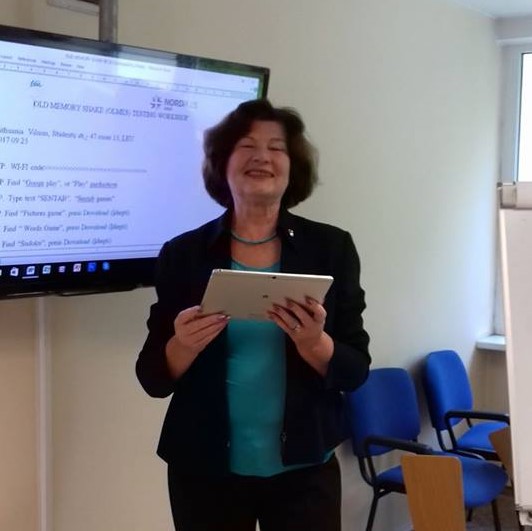 Projekto vadovė Regina Dovidavičiūtė